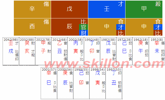 Fraud prison 八字 BaZi Four Pillars of Destiny Patt Chee